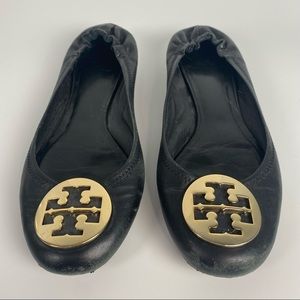 Tory Burch Reva Ballet Flats - Black